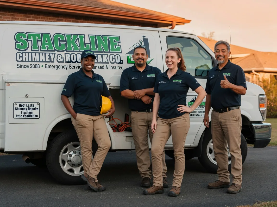 Chimney flashing repair company in Lunenburg, VT